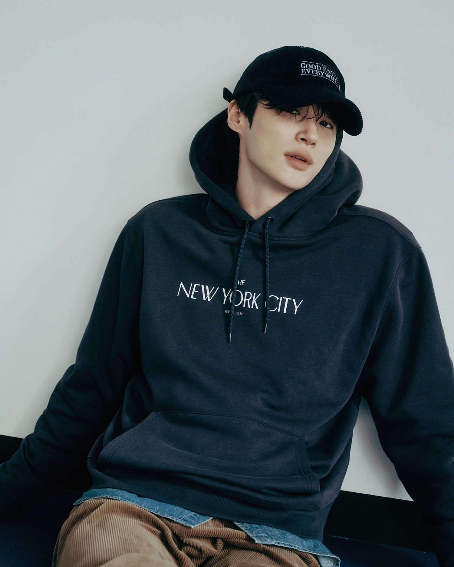 Recent activity shot of Byeon Wooseok