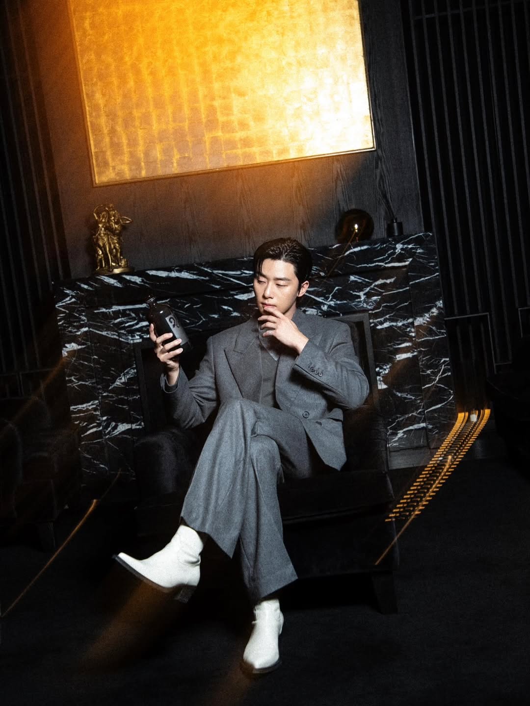 Recent activity shot of Park Seojoon