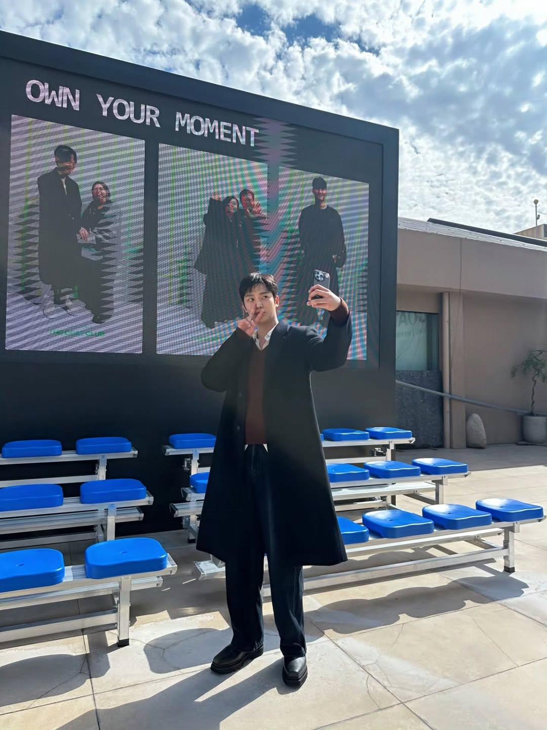 Foto kegiatan terbaru dari Rowoon