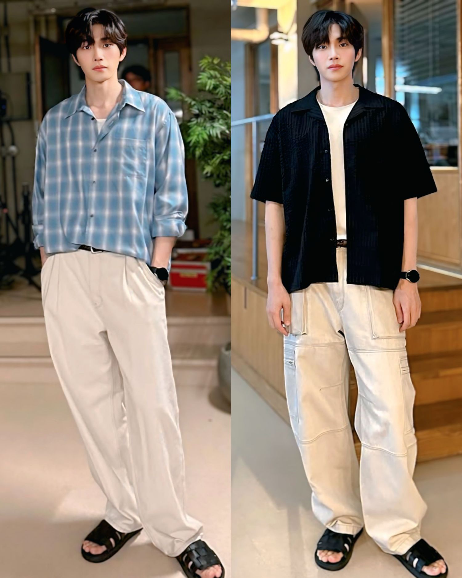 Behind-the-scenes cut of Kim Jaeyoung