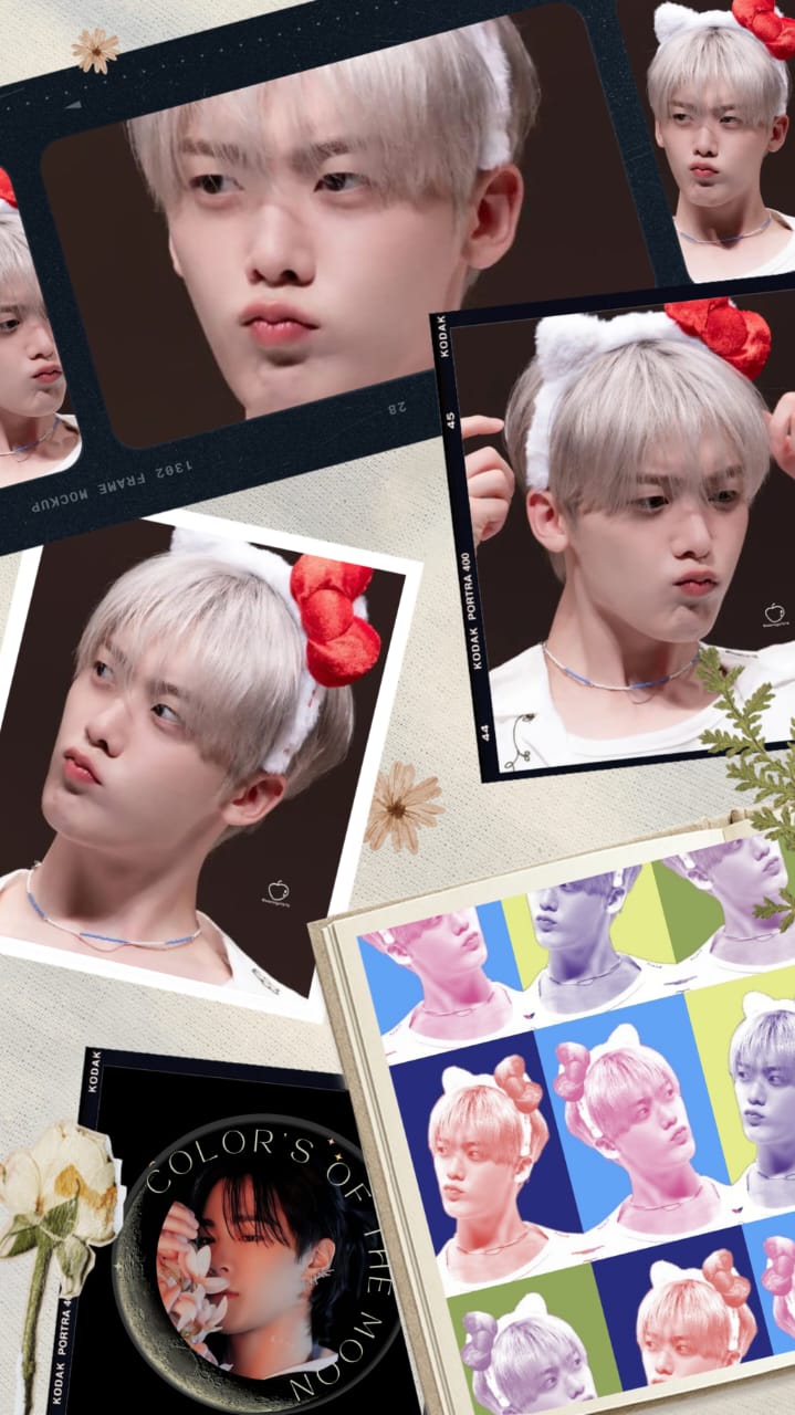 Special wallpaper made by Yoon Sanha's fans