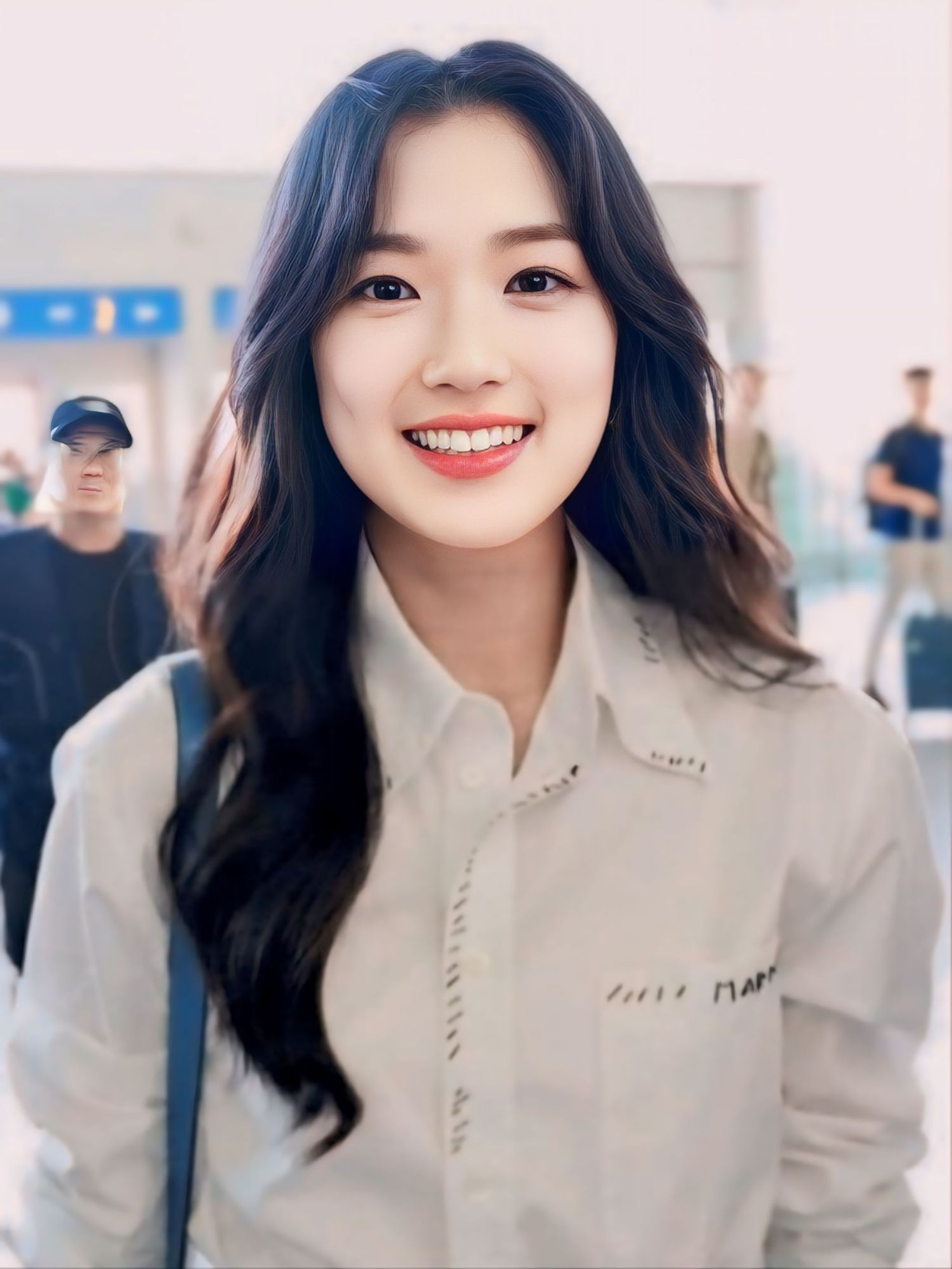 A moment captured by a fan of Kim Hyeyoon