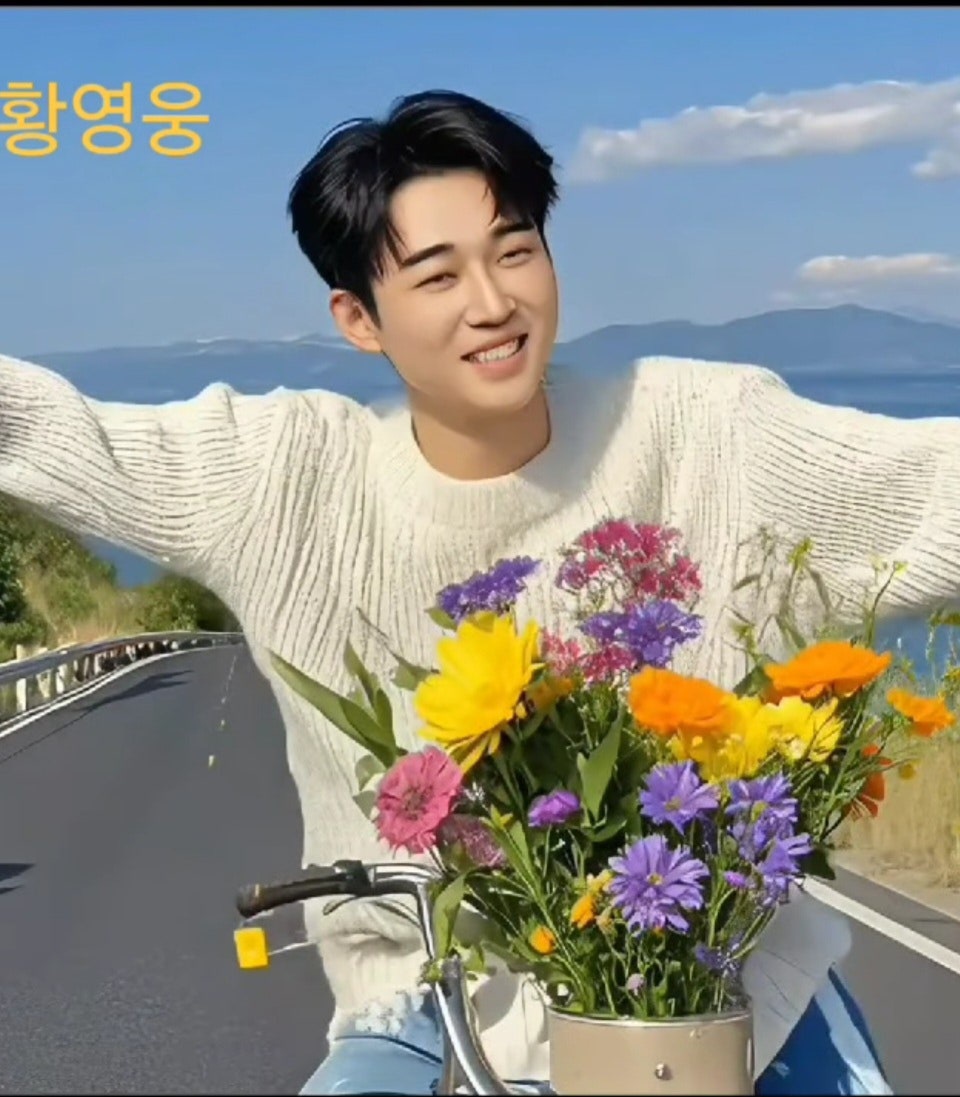 Behind-the-scenes cut of Hwang Youngwoong