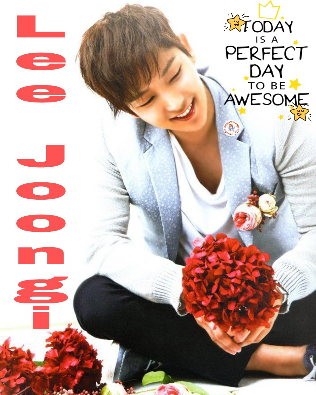 Recent activity shot of Lee Joongi
