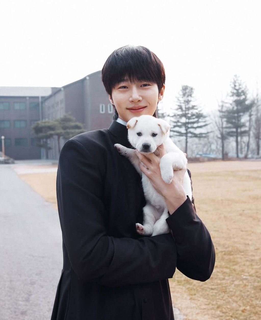 粉絲拍下的邊佑錫瞬間