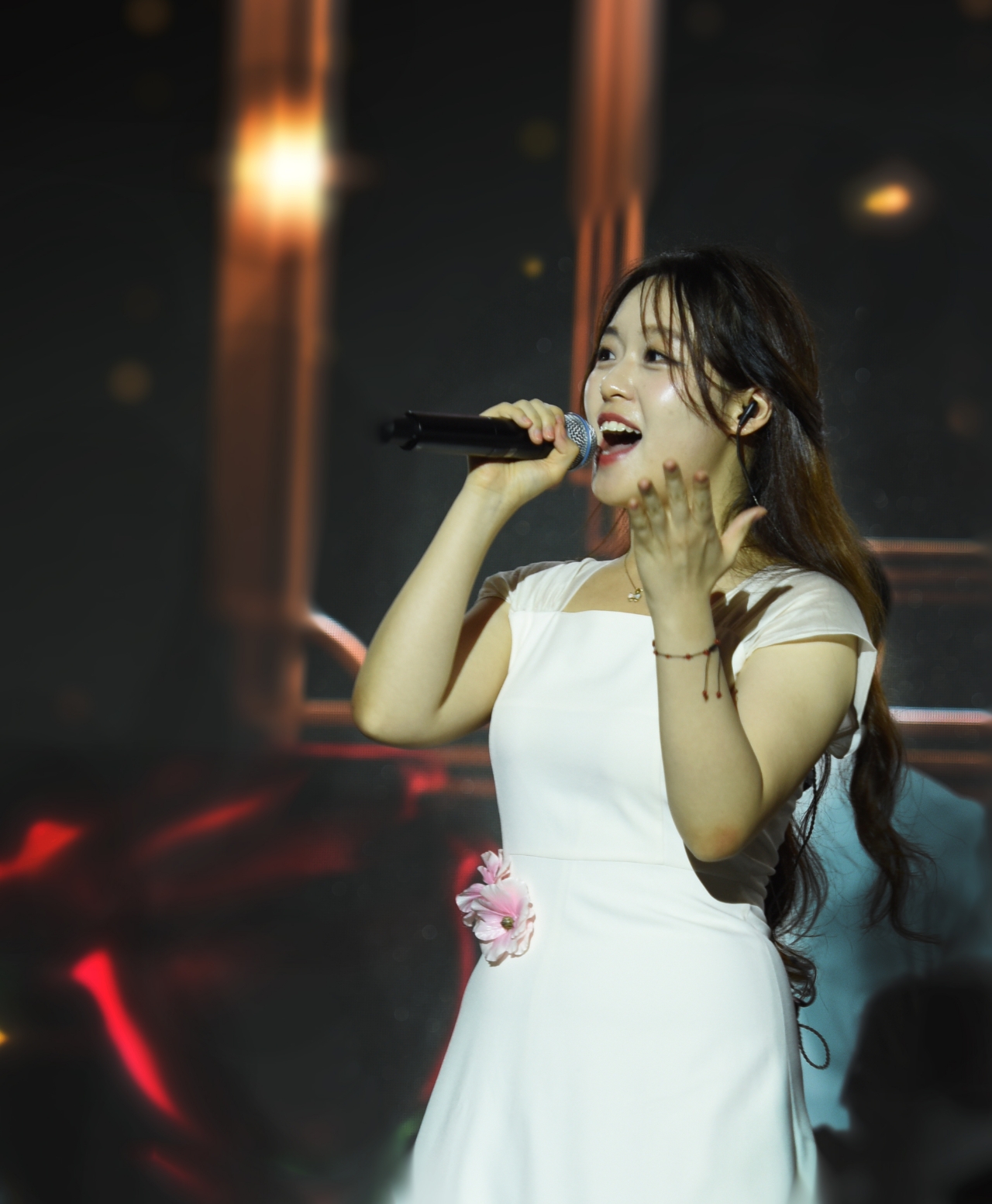 Behind-the-scenes cut of Chae Suhyeon