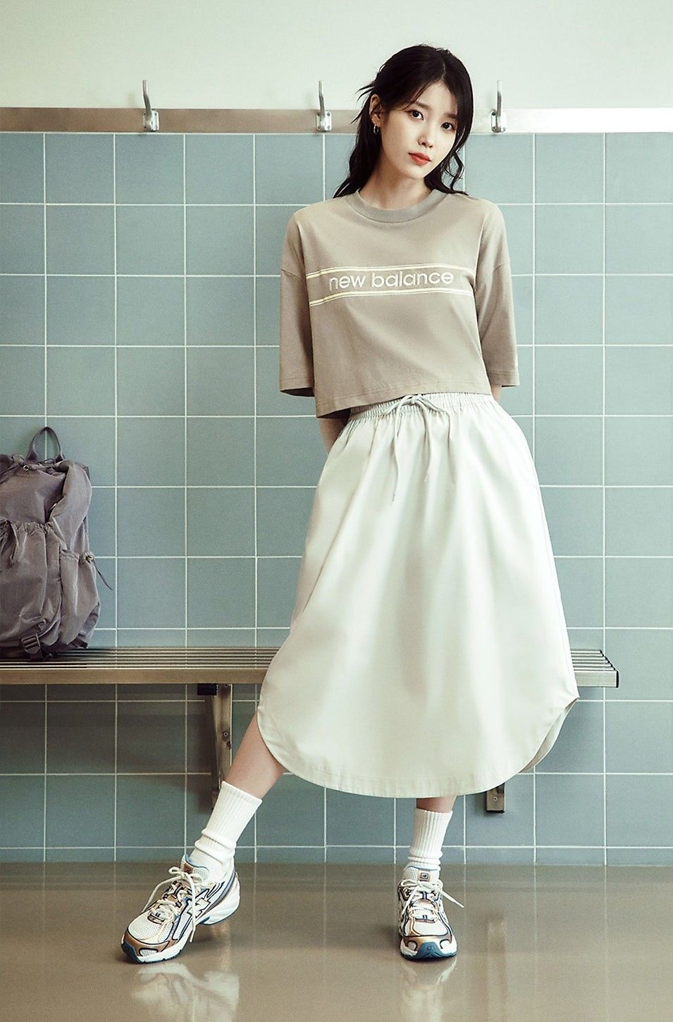 Behind-the-scenes cut of IU