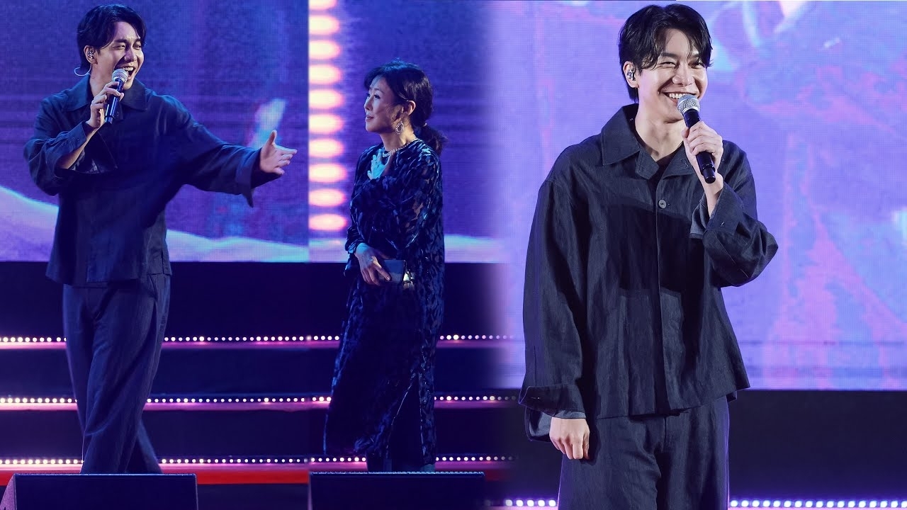Momen yang diabadikan oleh penggemar Lee Seunggi
