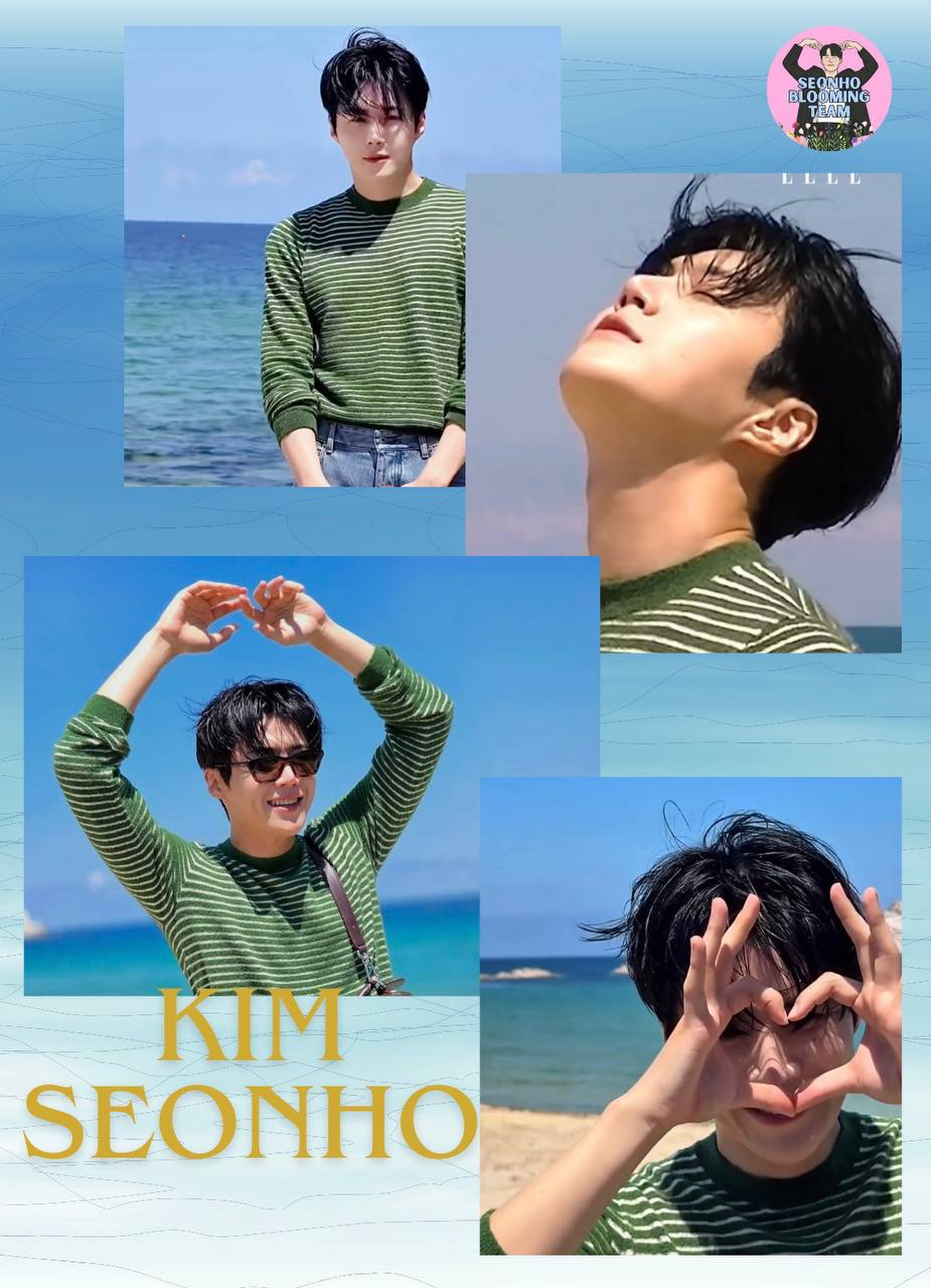 Behind-the-scenes cut of Kim Seonho