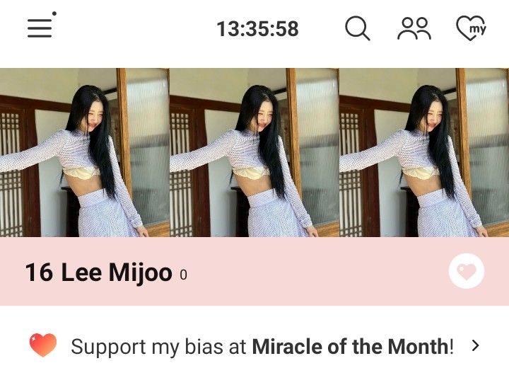 Behind-the-scenes cut of Lee Mijoo