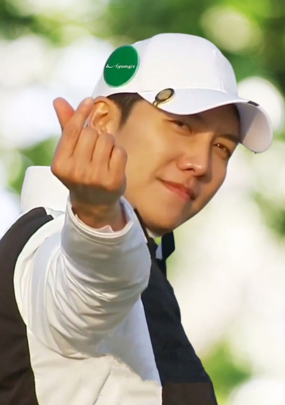 A moment captured by a fan of Lee Seunggi