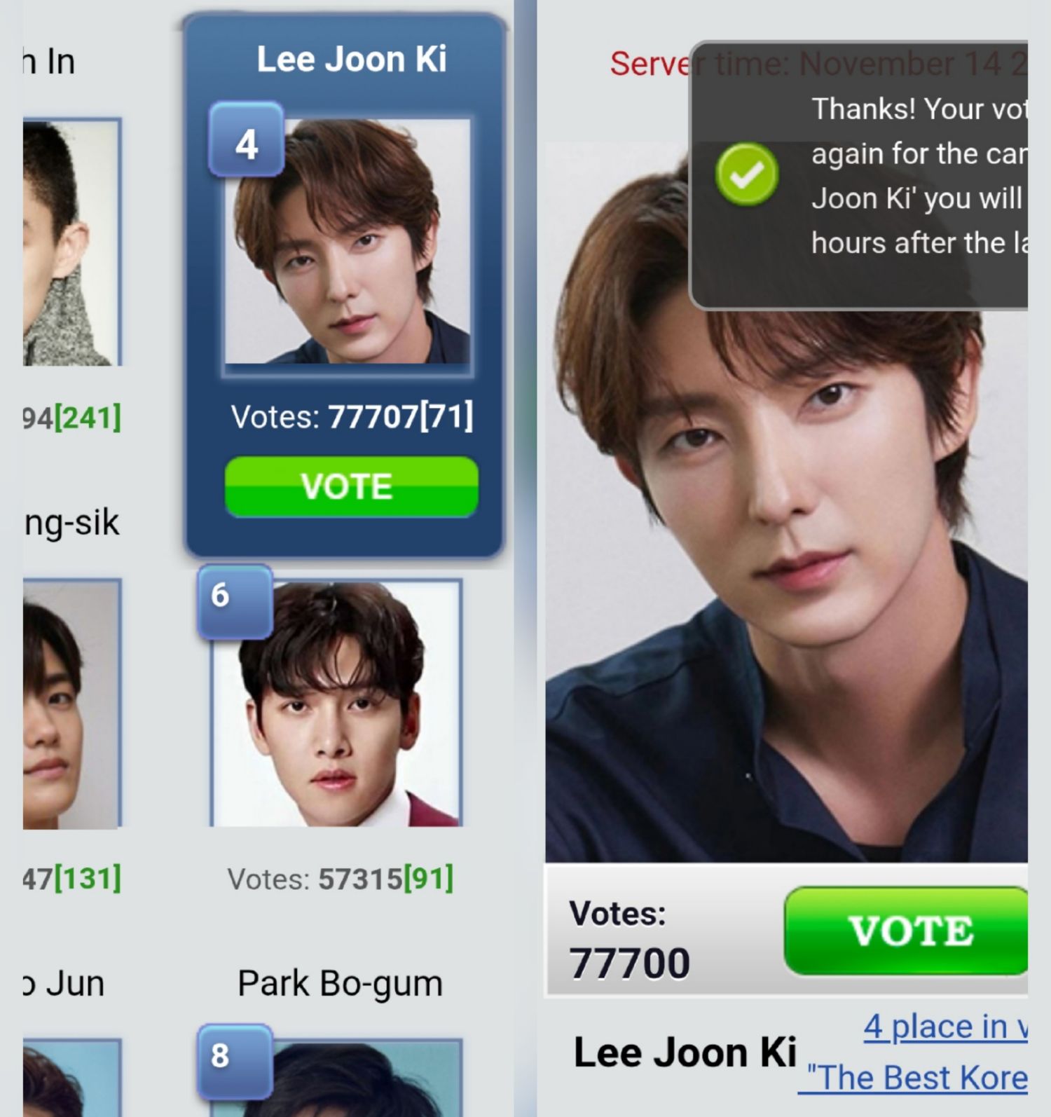 Foto kegiatan terbaru dari Lee Joongi