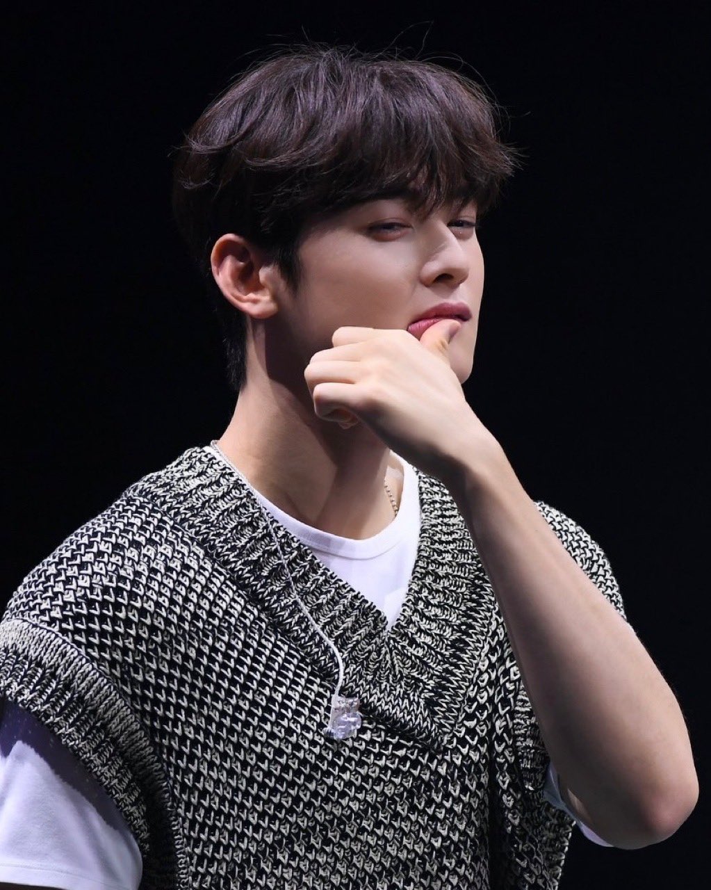 A moment captured by a fan of Cha Eunwoo