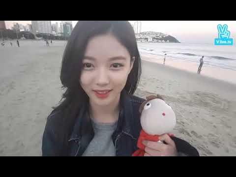 Behind-the-scenes cut of Kim Youjung