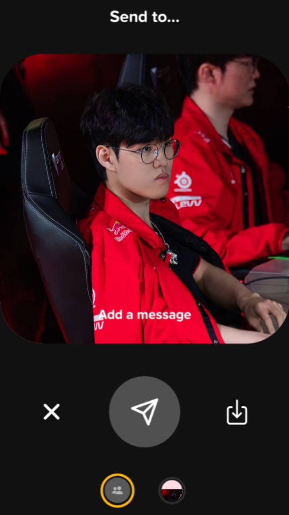 A moment captured by a fan of Oner