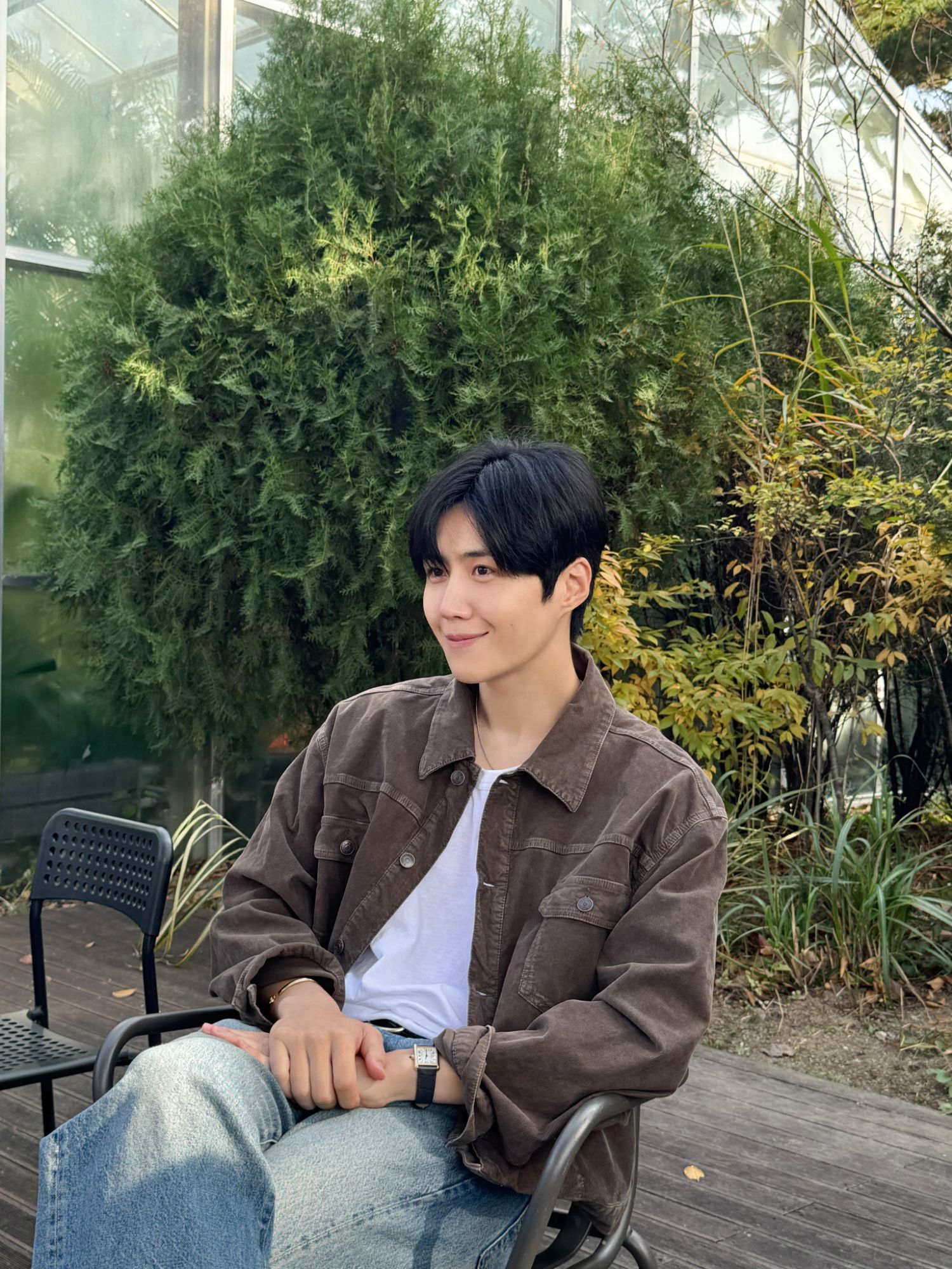 A moment captured by a fan of Kim Seonho