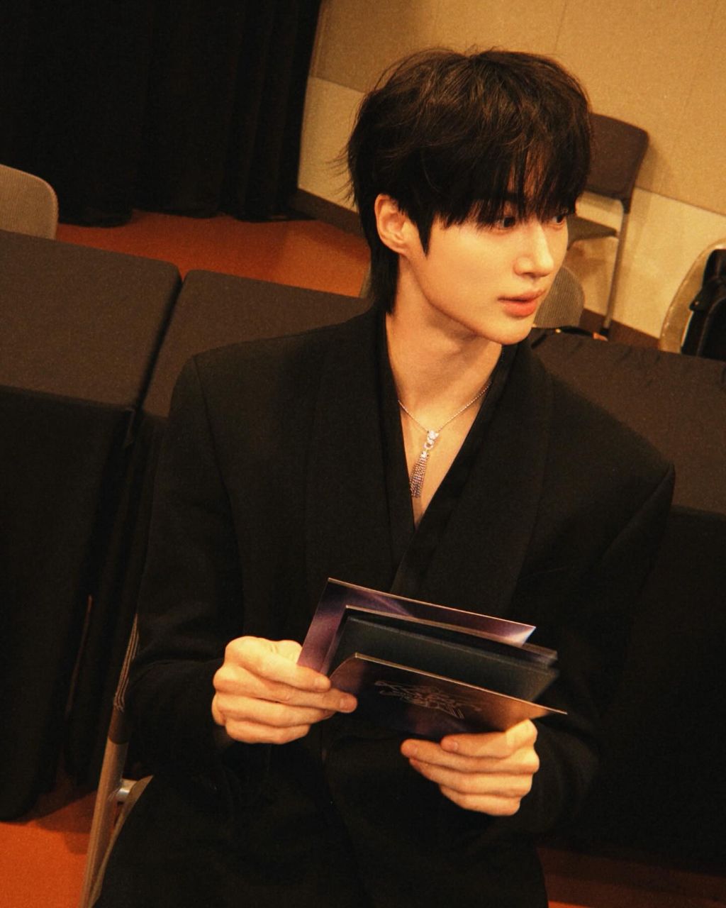 A moment captured by a fan of Byeon Wooseok