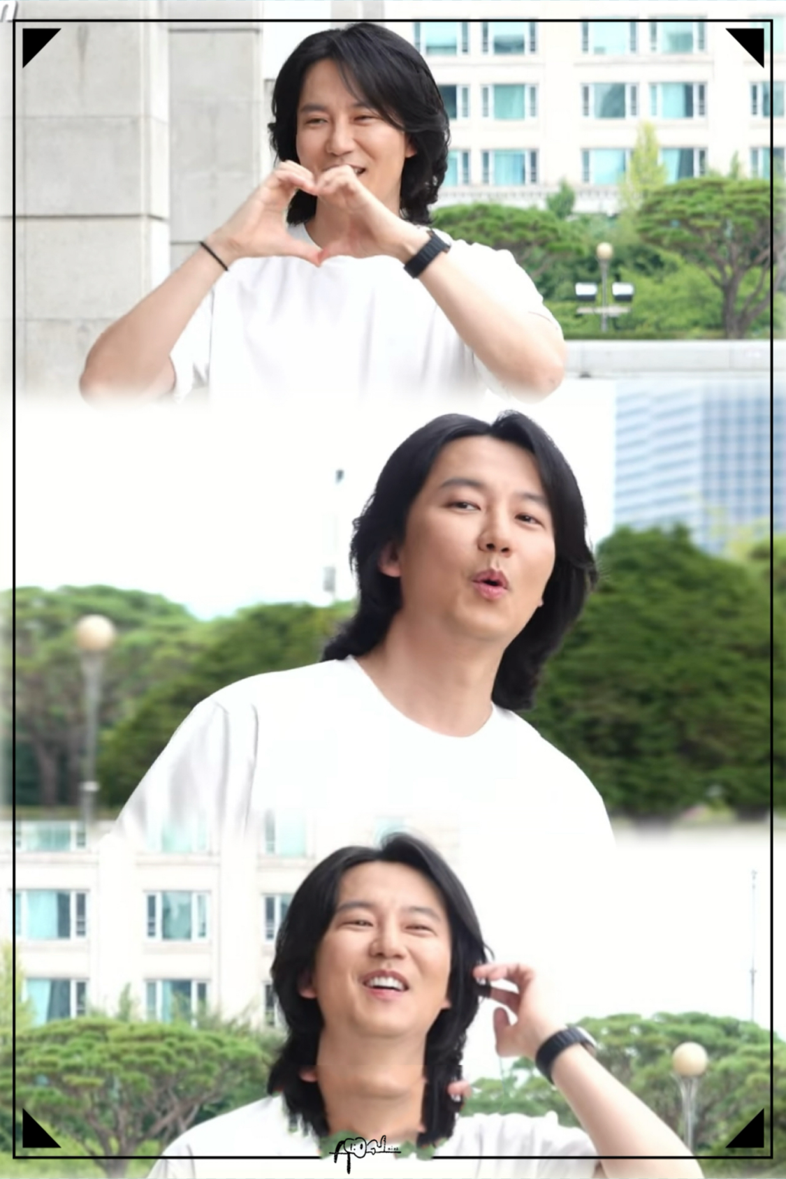 Behind-the-scenes cut of Kim Namgil