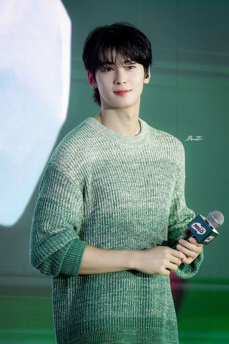 차은우의 비하인드 컷