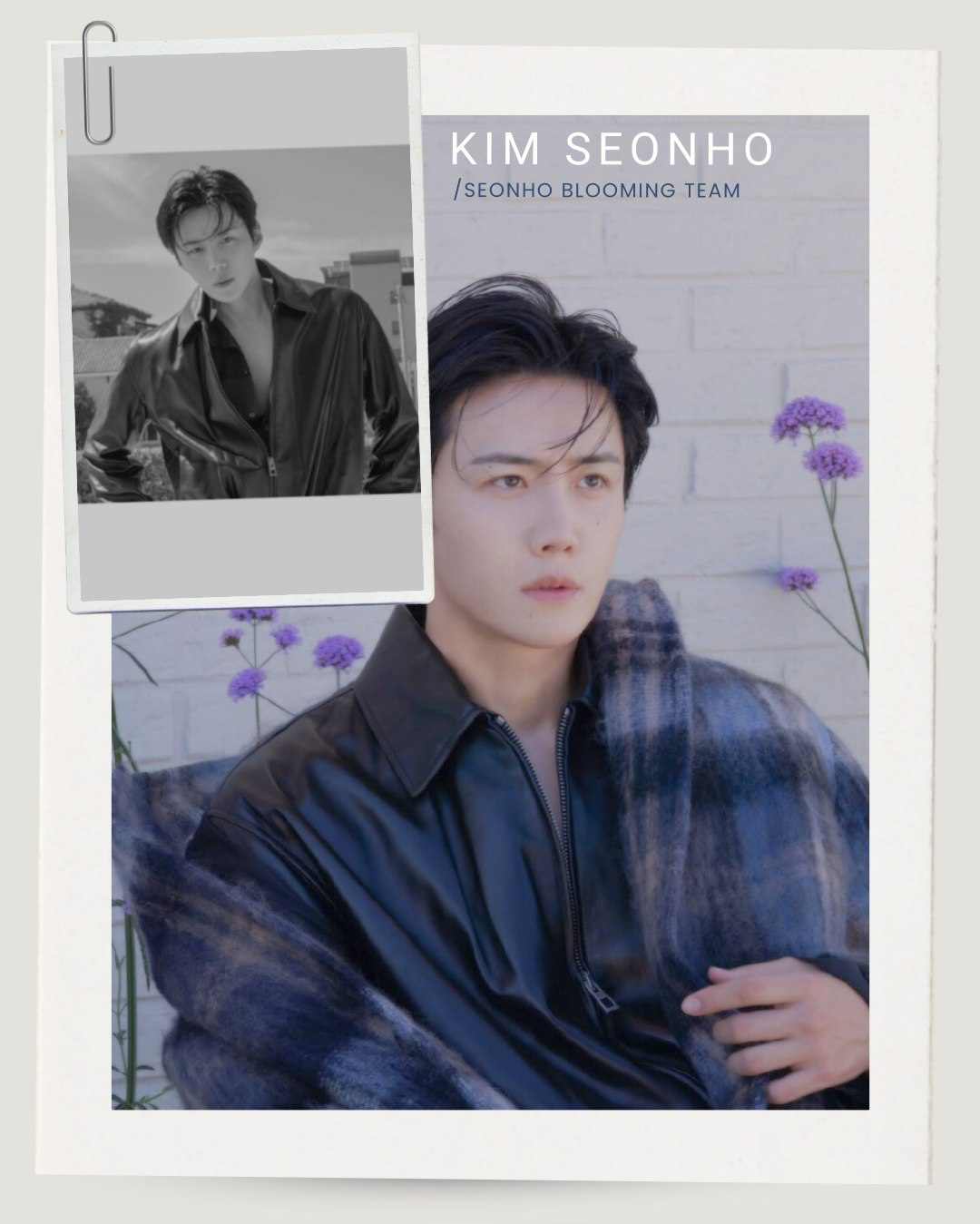 Behind-the-scenes cut of Kim Seonho