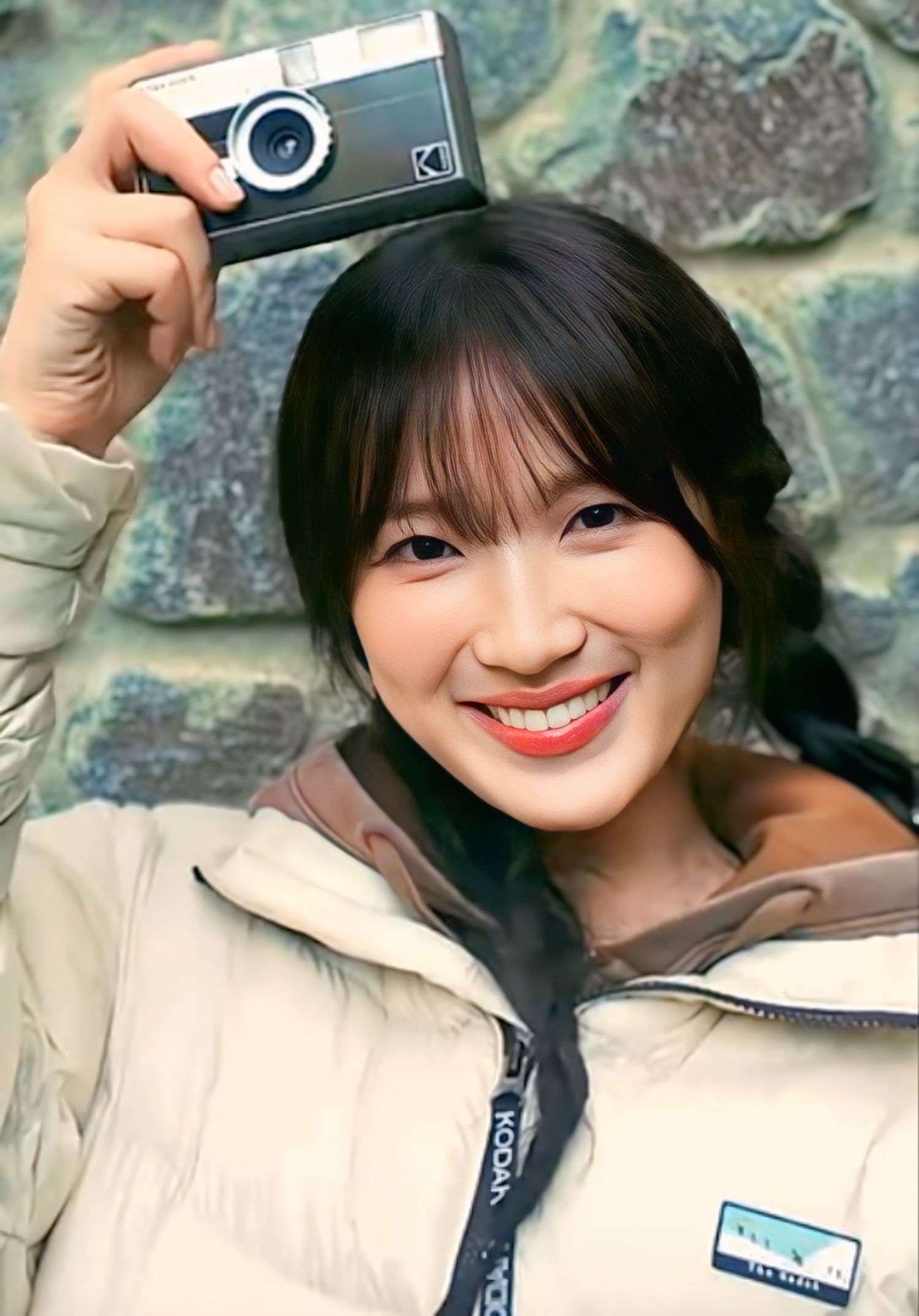 A moment captured by a fan of Kim Hyeyoon