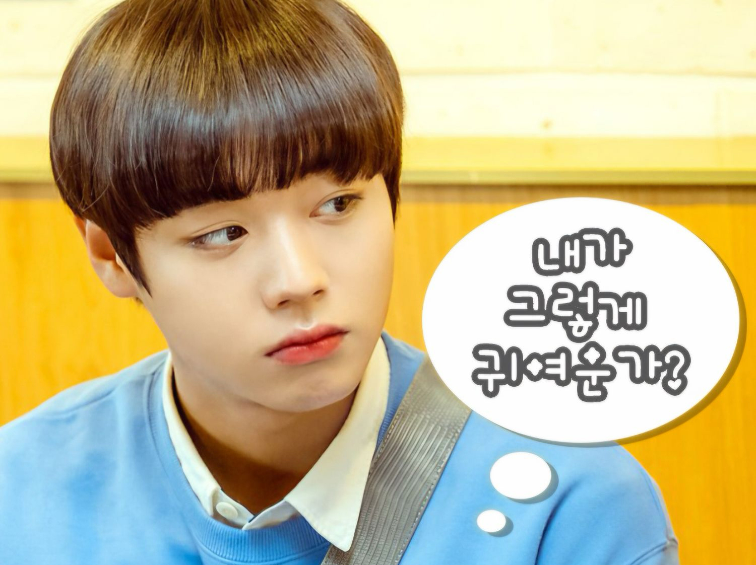 A moment captured by a fan of Park Jihoon