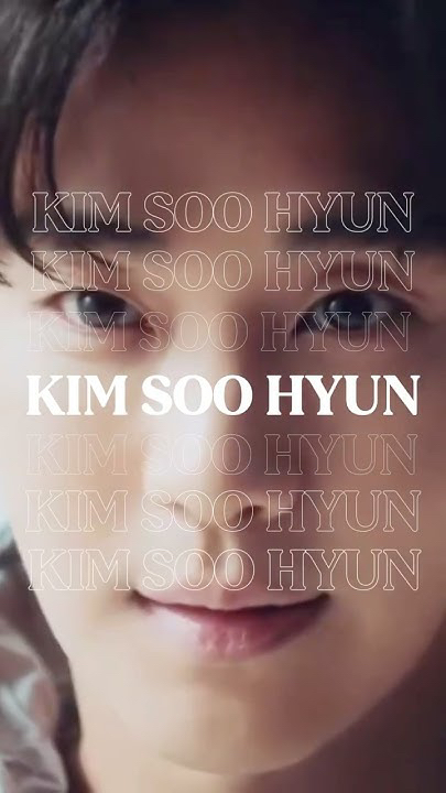 Representative background image loved by Kim Soohyun fandom
