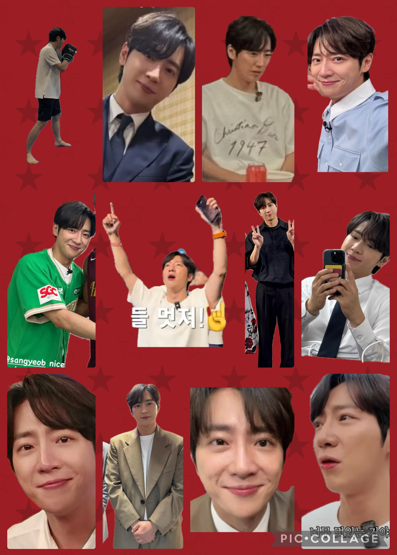 Behind-the-scenes cut of Lee Sangyeob
