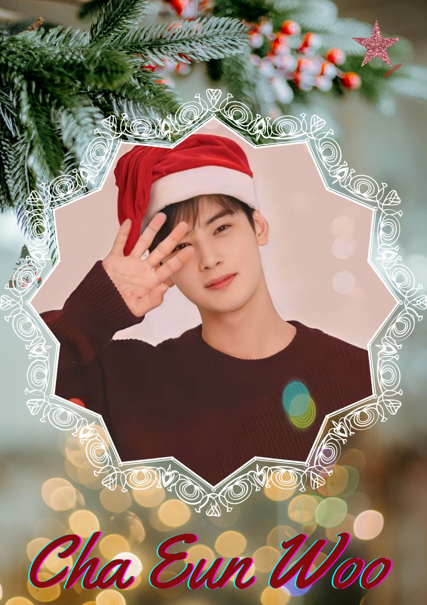 A moment captured by a fan of Cha Eunwoo