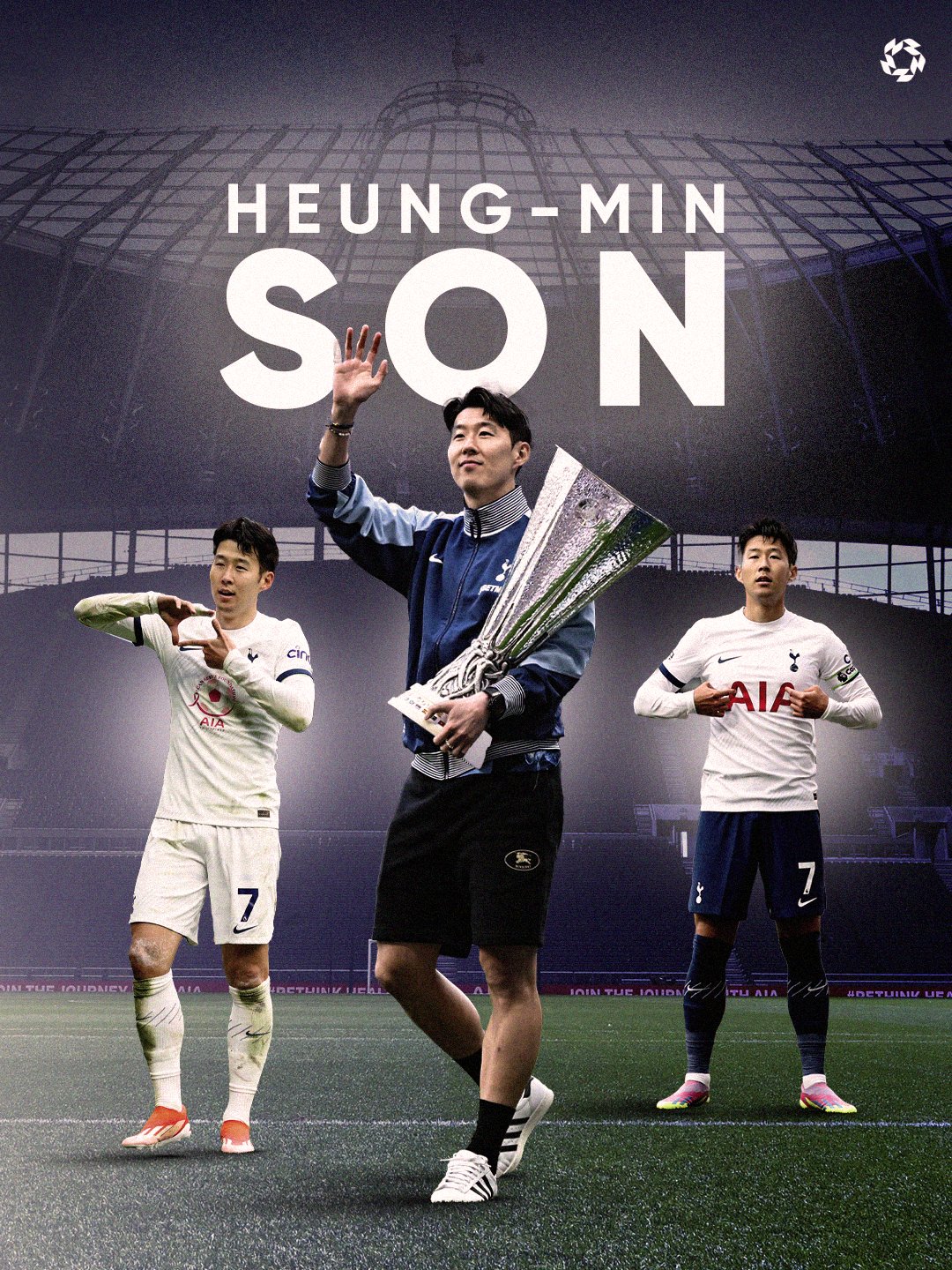 A moment captured by a fan of Son Heungmin