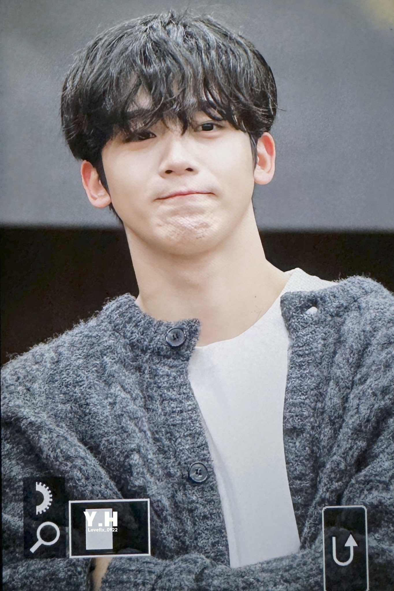 Behind-the-scenes cut of Kim Yohan