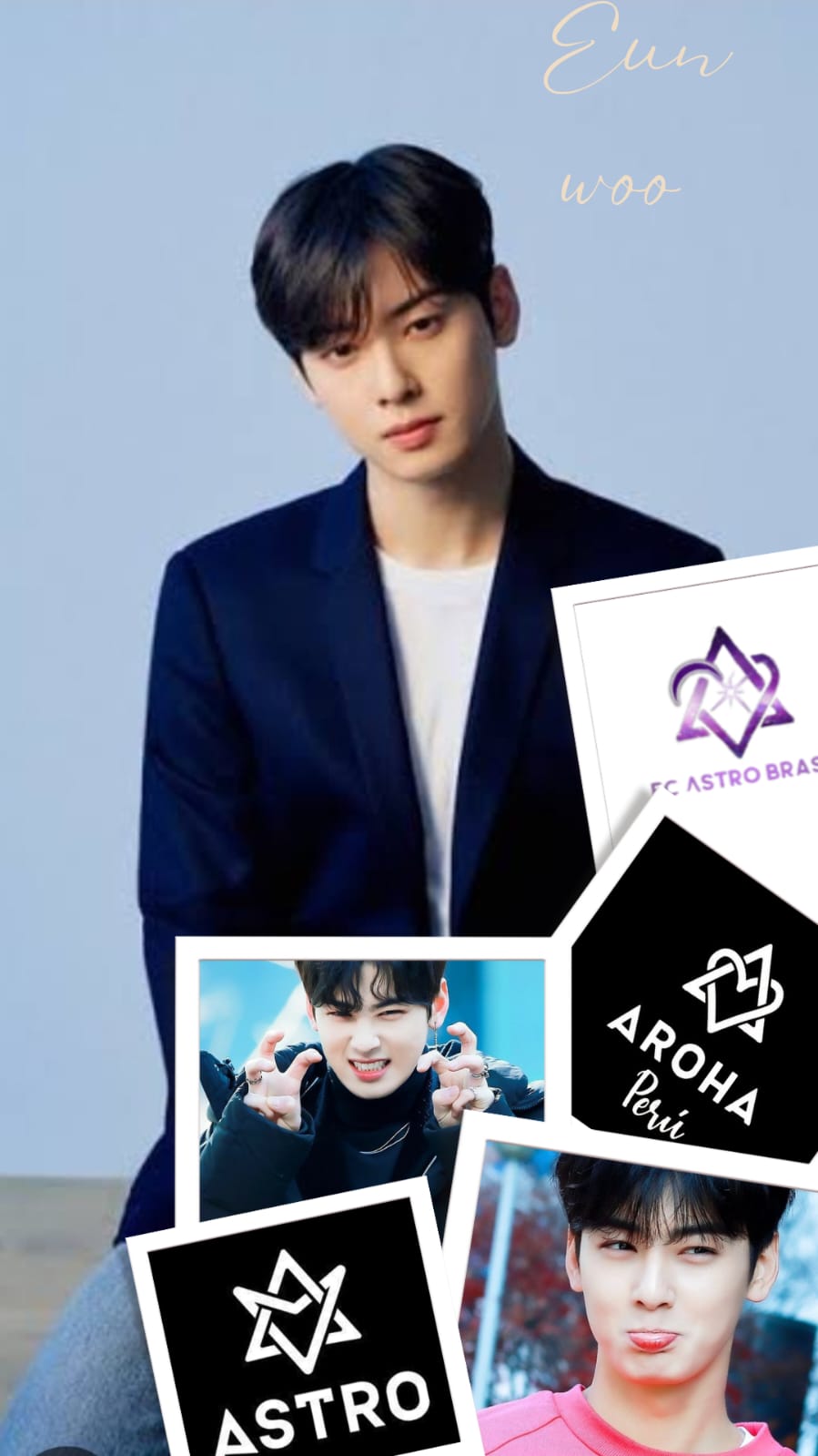 A moment captured by a fan of Cha Eunwoo