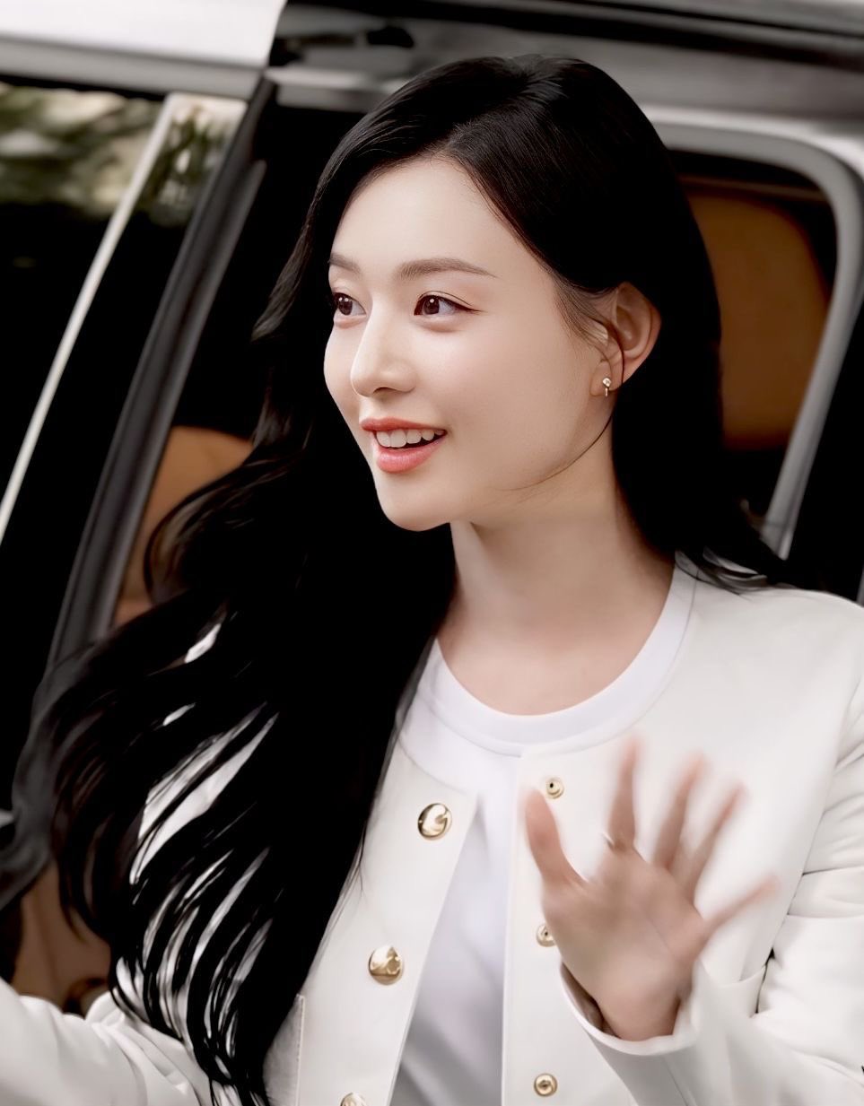 A moment captured by a fan of Kim Jiwon