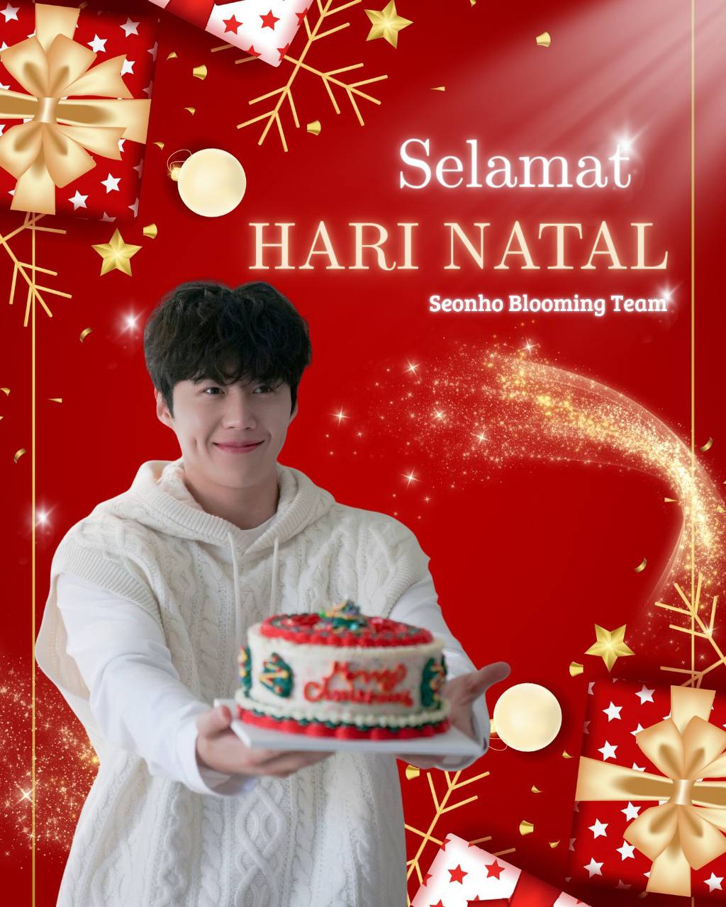 Behind-the-scenes cut of Kim Seonho