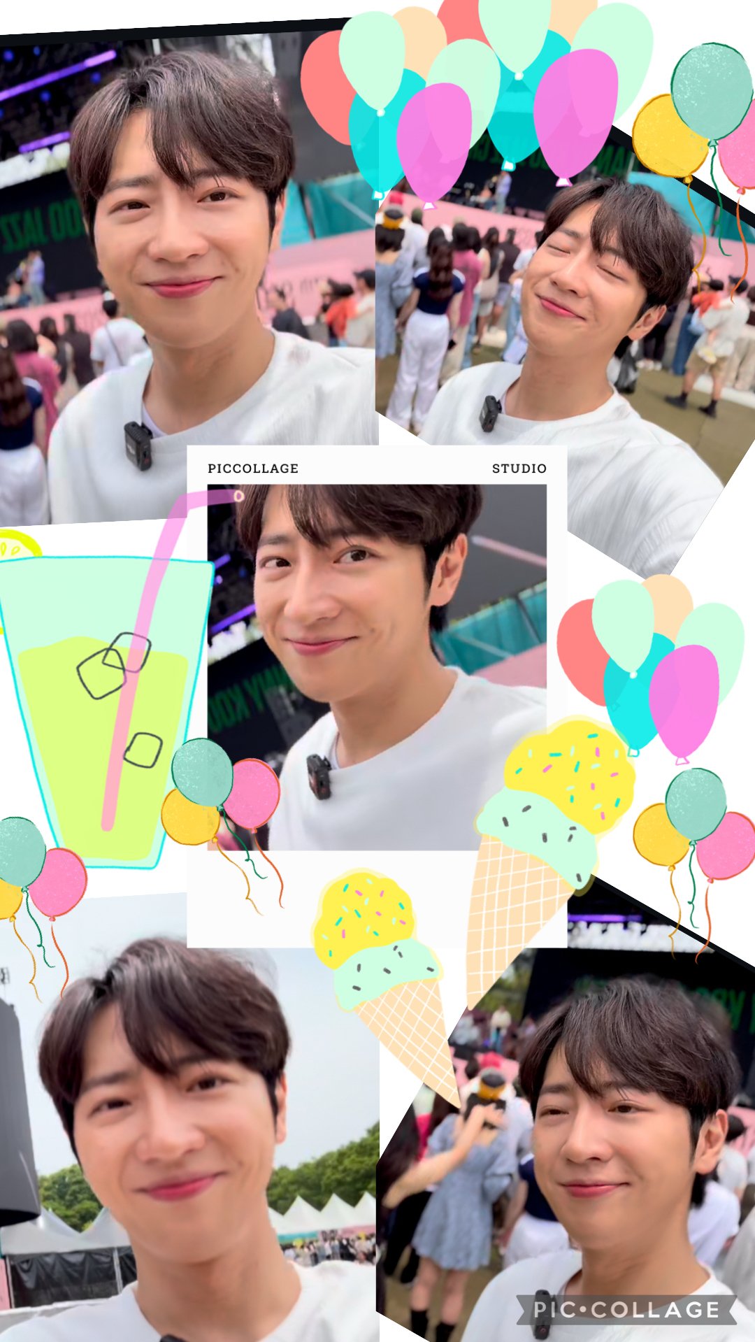 Behind-the-scenes cut of Lee Sangyeob