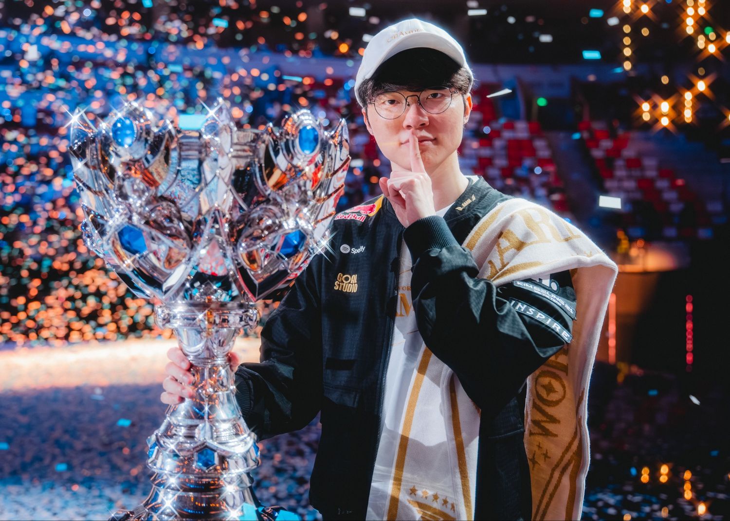 Recent activity shot of Faker