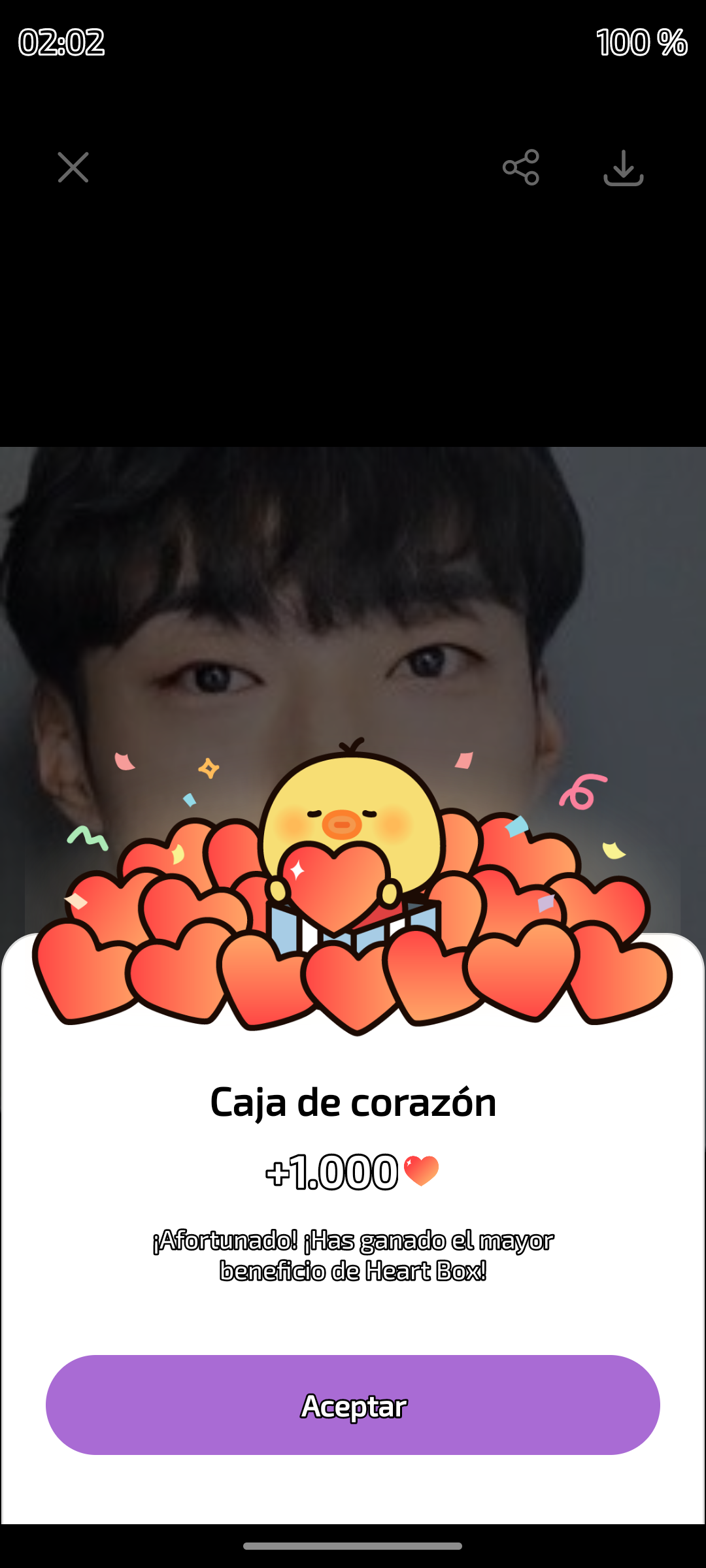 Recent activity shot of Woo Dohwan