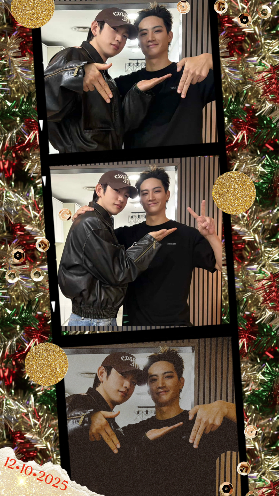 Special wallpaper made by Park Jinyoung's fans