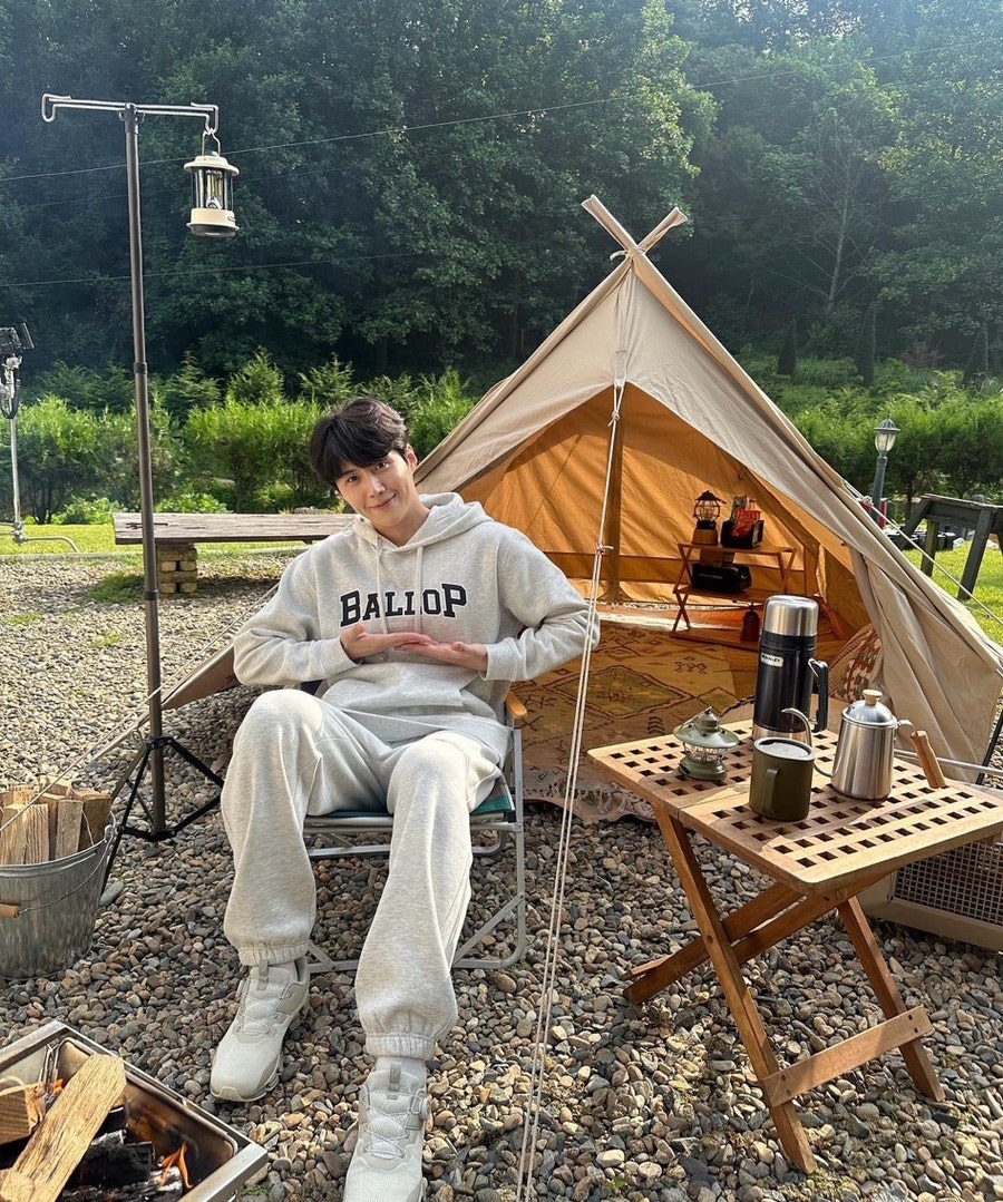 A moment captured by a fan of Kim Seonho