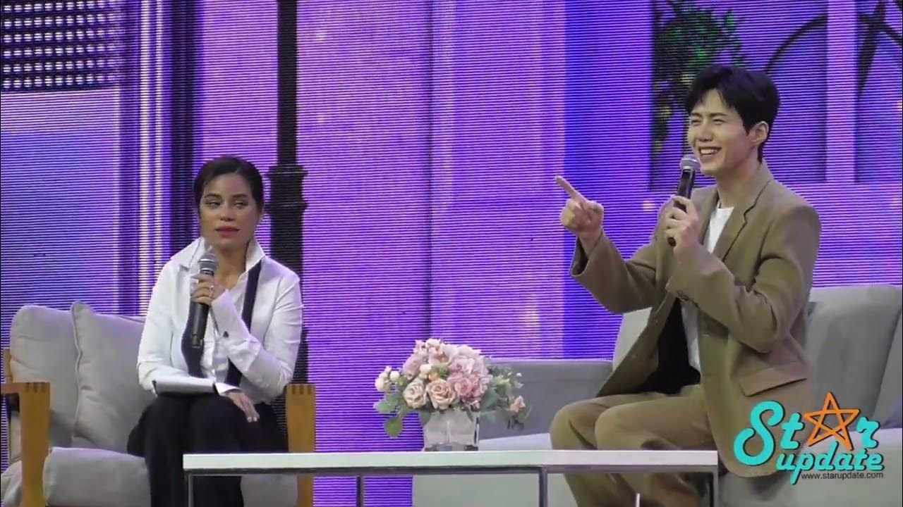 A moment captured by a fan of Kim Seonho