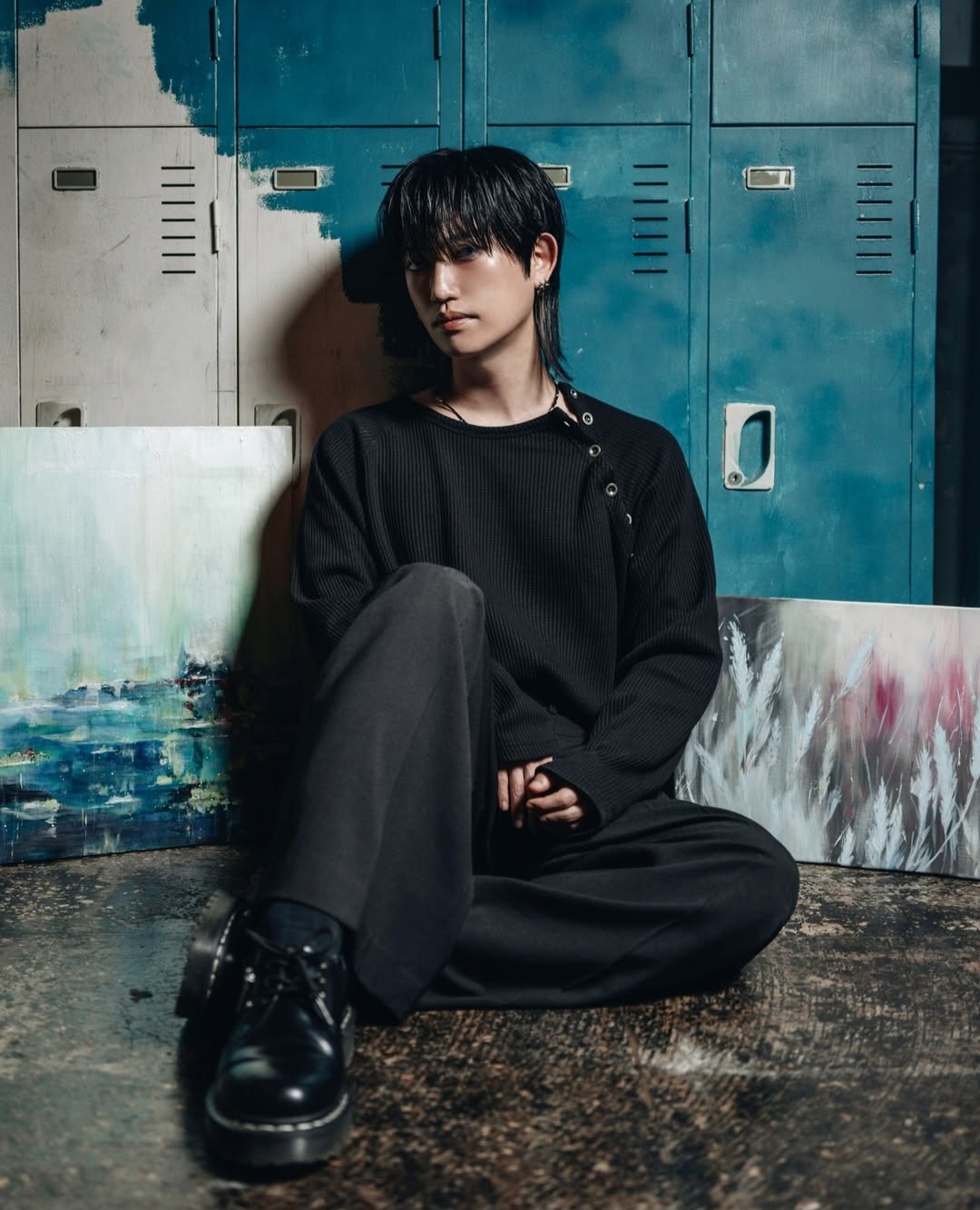 Behind-the-scenes cut of Son Jinwook