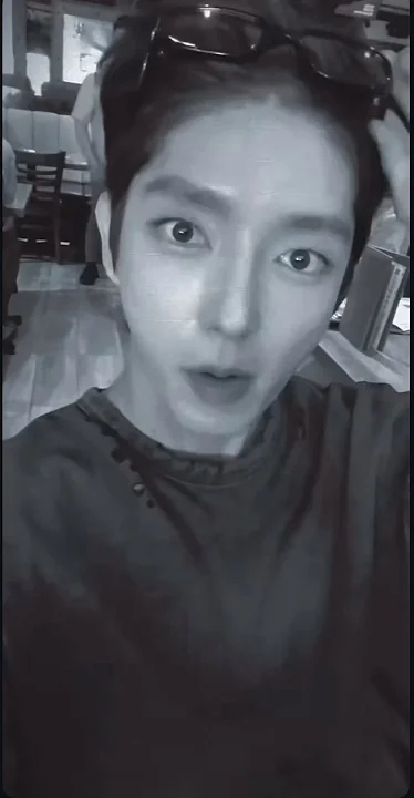 Recent activity shot of Lee Joongi