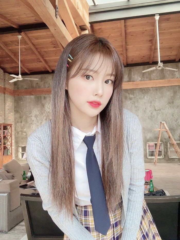 Recent activity shot of Kang Hyewon