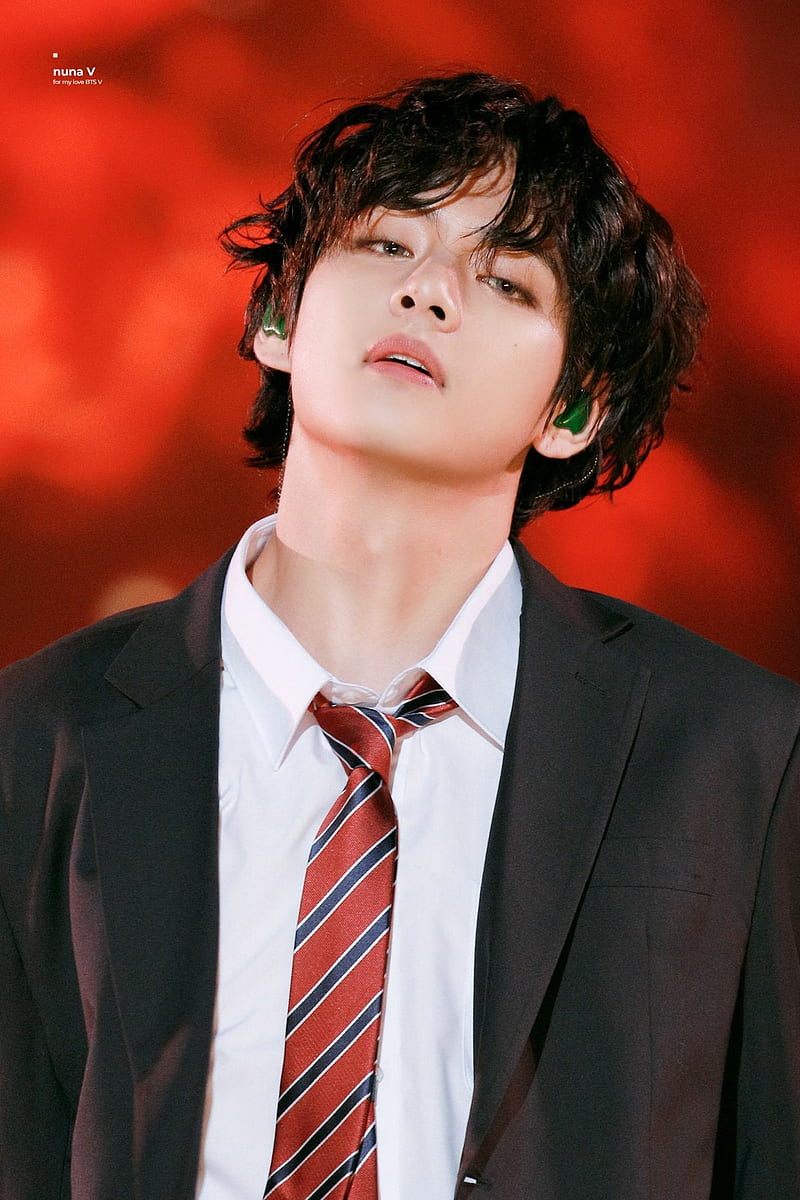 Recent activity shot of Kim Taehyung (V)