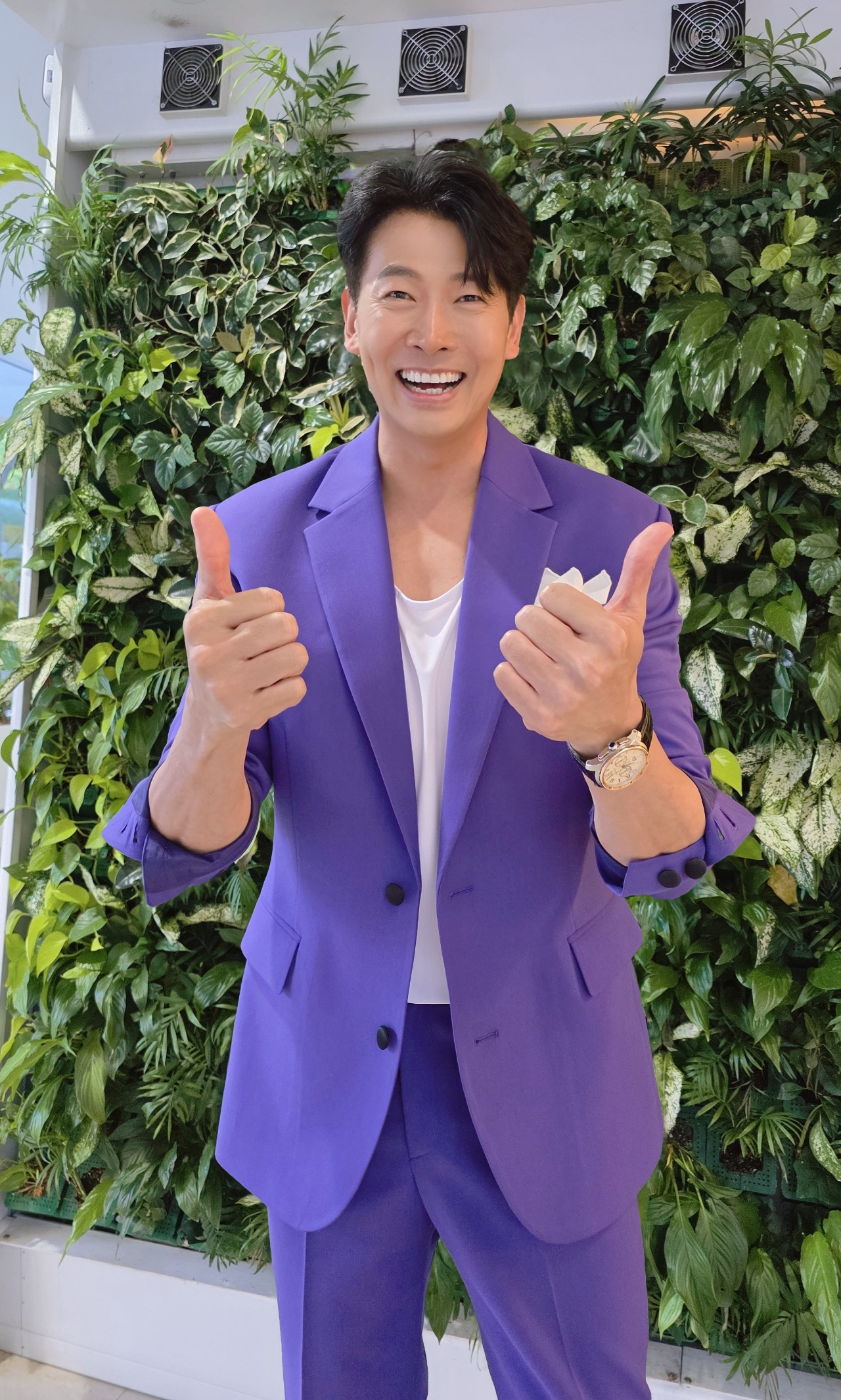 Recent activity shot of Kim Yongpil