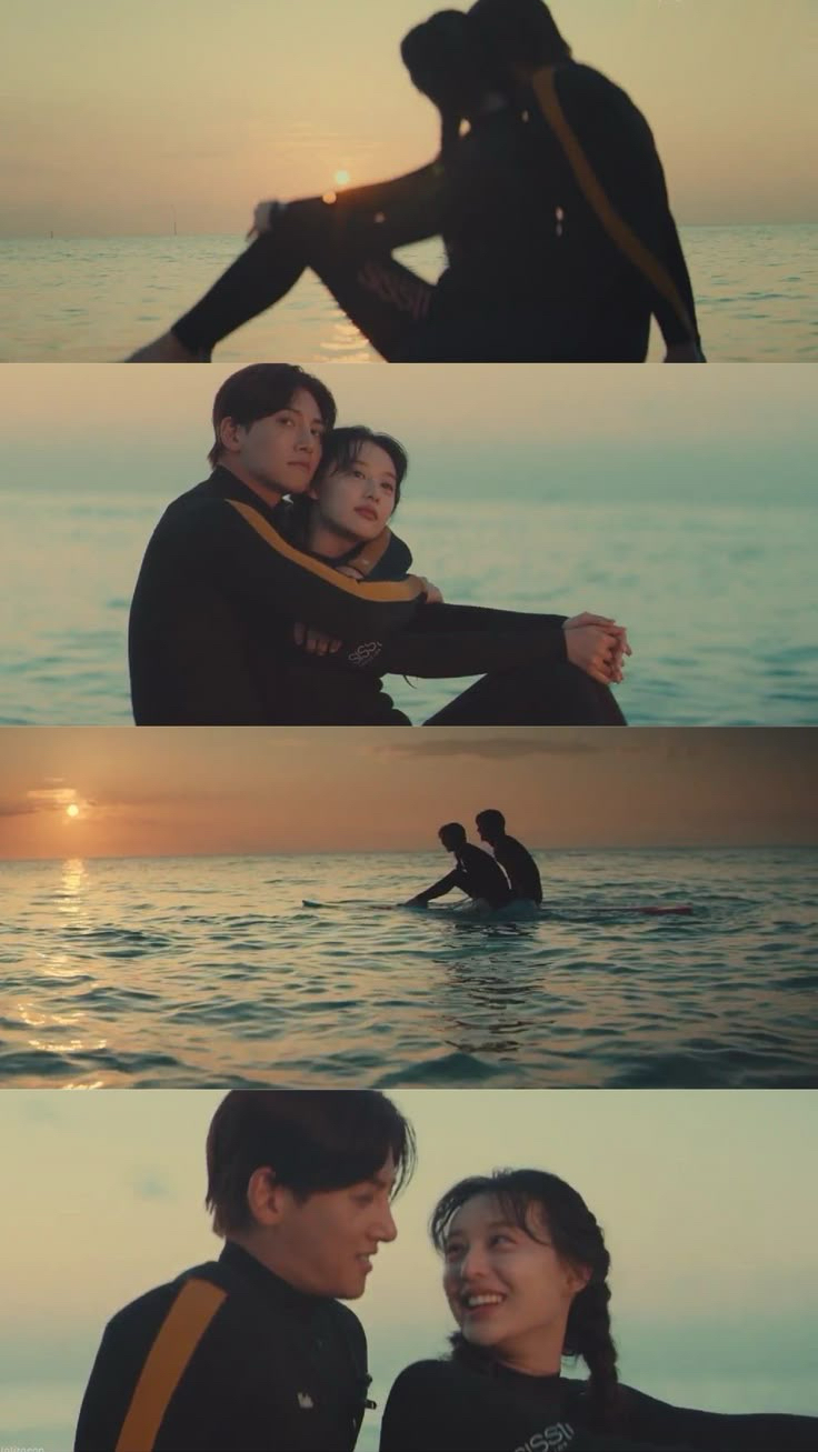 Behind-the-scenes cut of Kim Jiwon