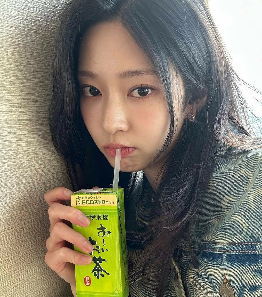 A moment captured by a fan of Kim Minju
