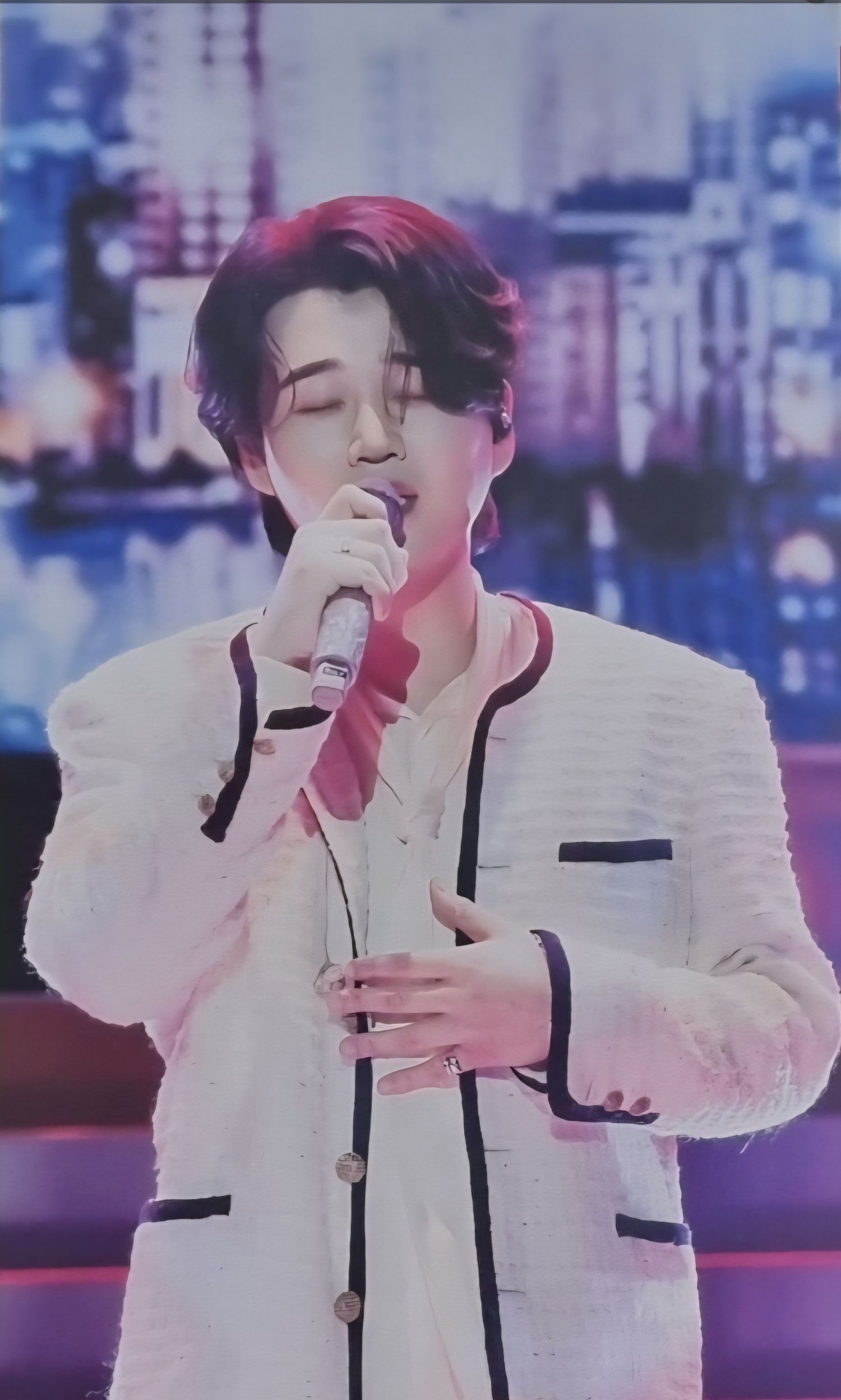 Emotional wallpaper shared by fans for Hwang Youngwoong