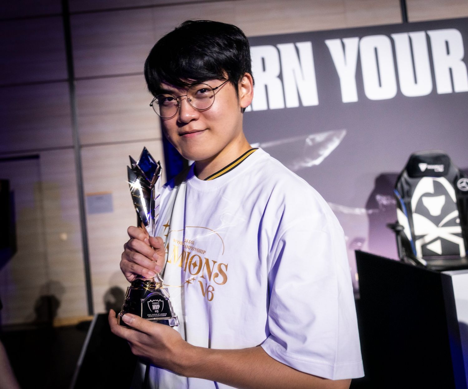 粉絲拍下的Gumayusi瞬間