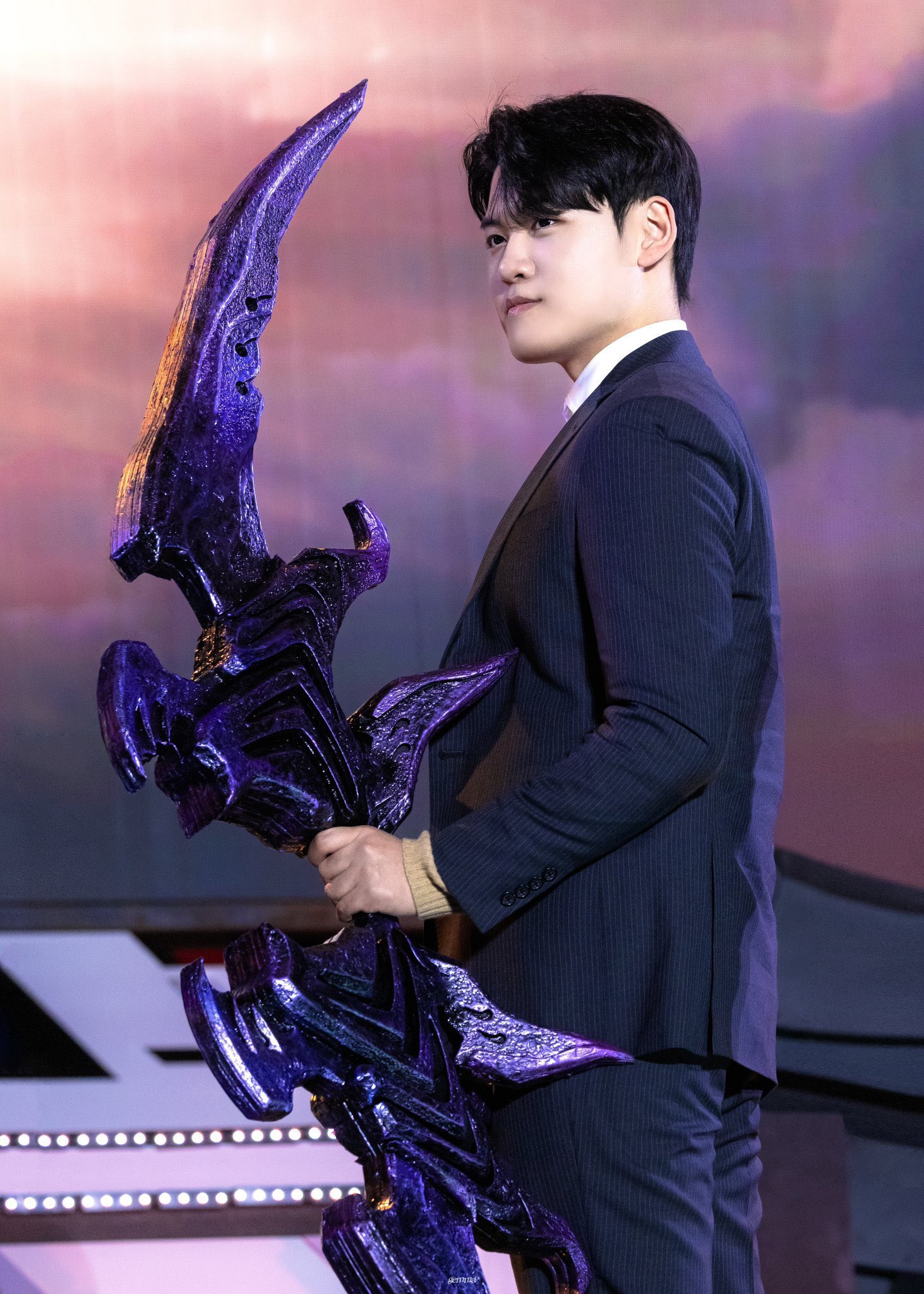 A moment captured by a fan of Gumayusi